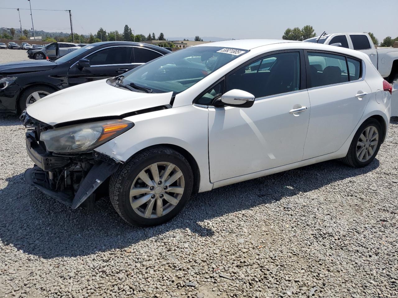 2015 Kia Forte Ex იყიდება Mentone-ში, CA - Front End