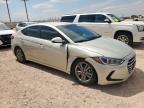 2018 Hyundai Elantra Sel for Sale in Andrews, TX - Front End