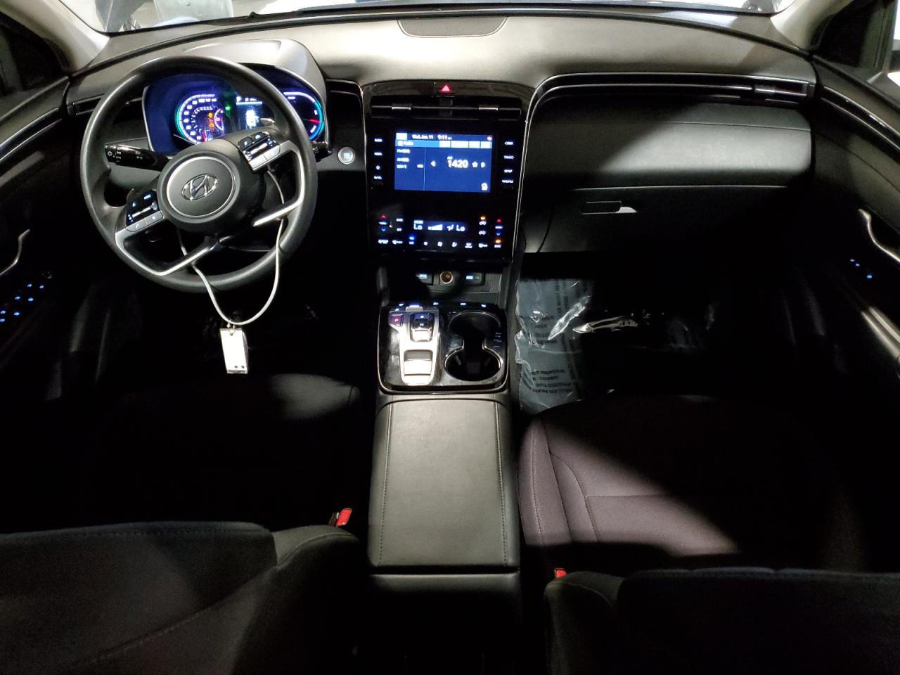 2022 Hyundai Tucson Blue VIN: KM8JBCA12NU081375 Lot: 60504725