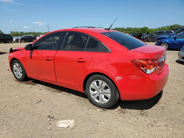  CHEVROLET CRUZE 2014 Czerwony