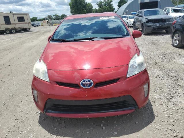  TOYOTA PRIUS 2015 Czerwony