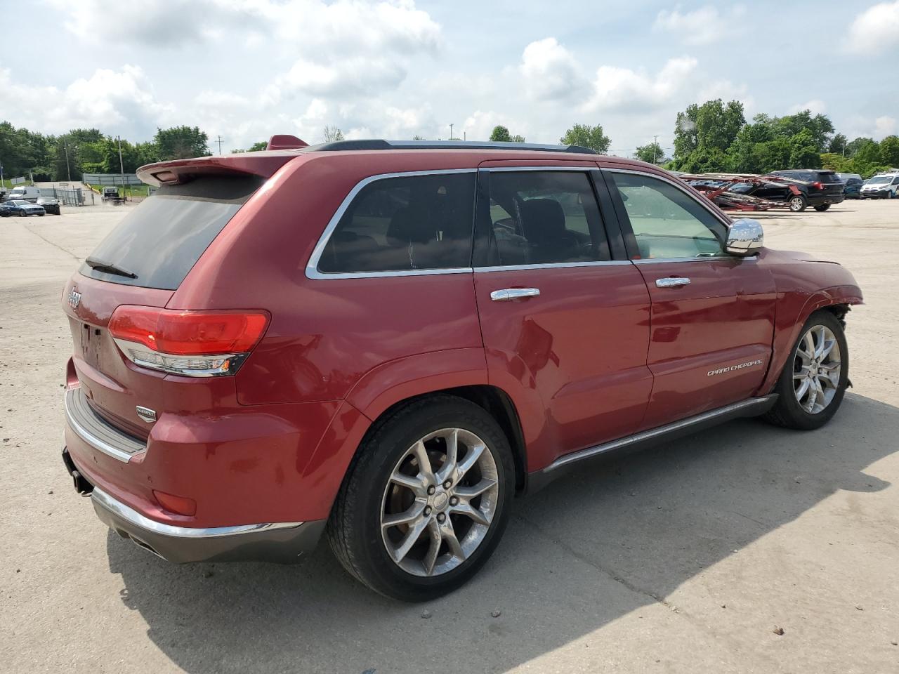 2014 Jeep Grand Cherokee Summit brown null gas 1C4RJFJT1EC100405 photo #4