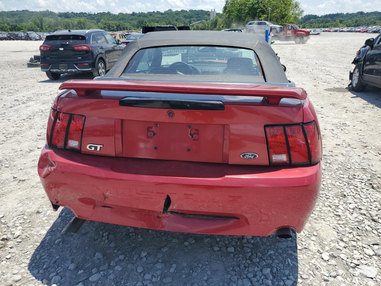 2002 Ford Mustang Gt VIN: 1FAFP45X22F166139 Lot: 62194385