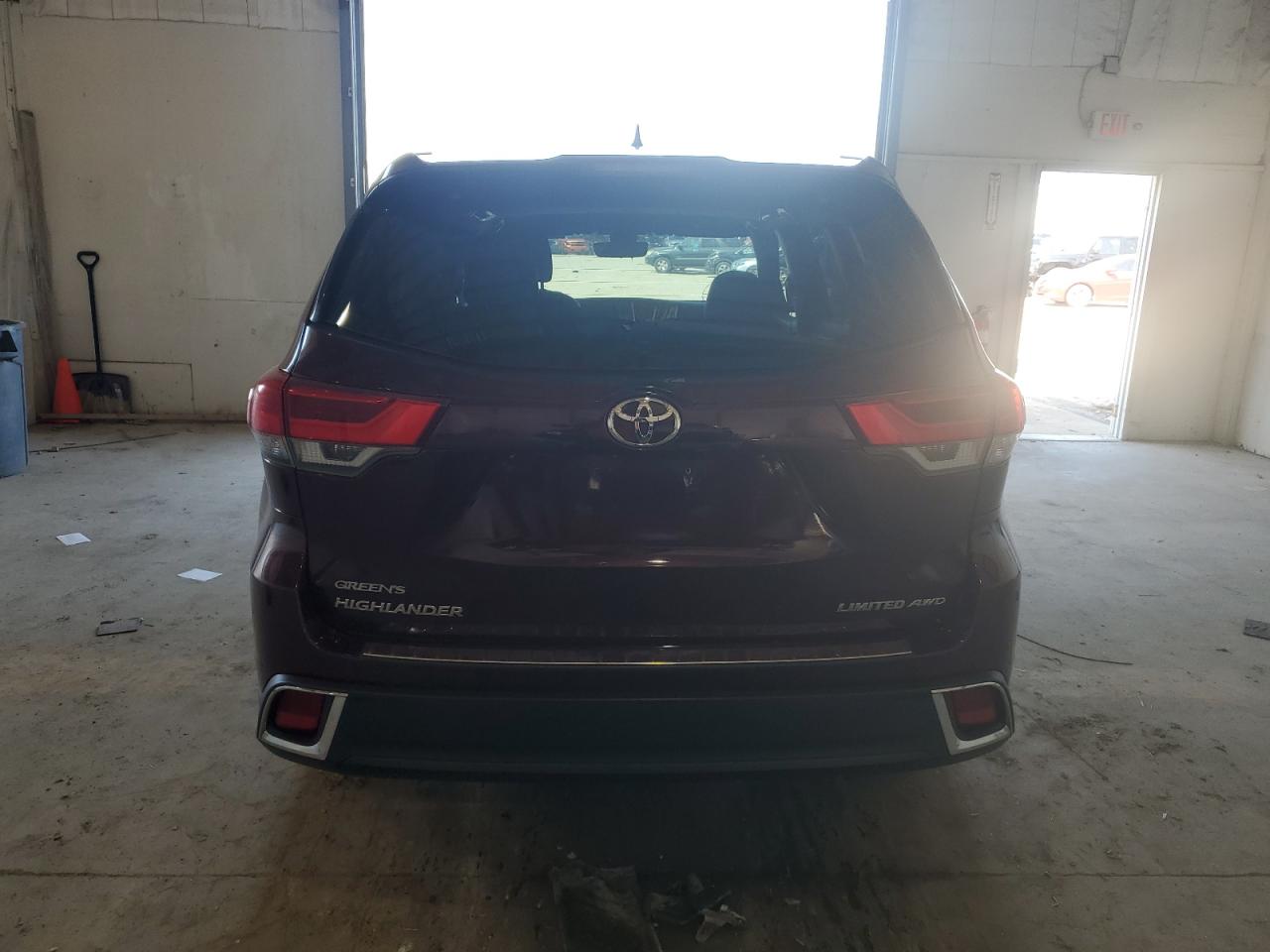 2019 Toyota Highlander Limited VIN: 5TDDZRFH4KS931299 Lot: 61539715