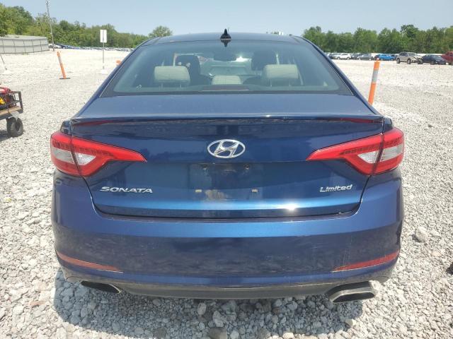 Sedans HYUNDAI SONATA 2015 Granatowy