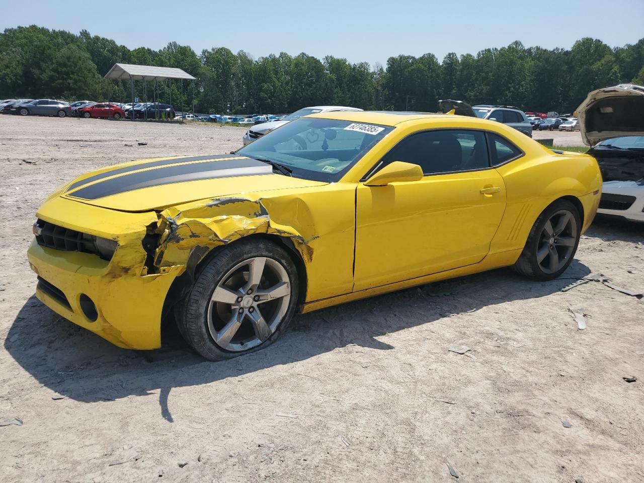 CHEVROLET CAMARO 2012 VIN 2G1FF1E32C9112691