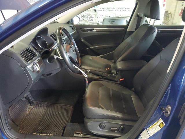  VOLKSWAGEN PASSAT 2016 Синий