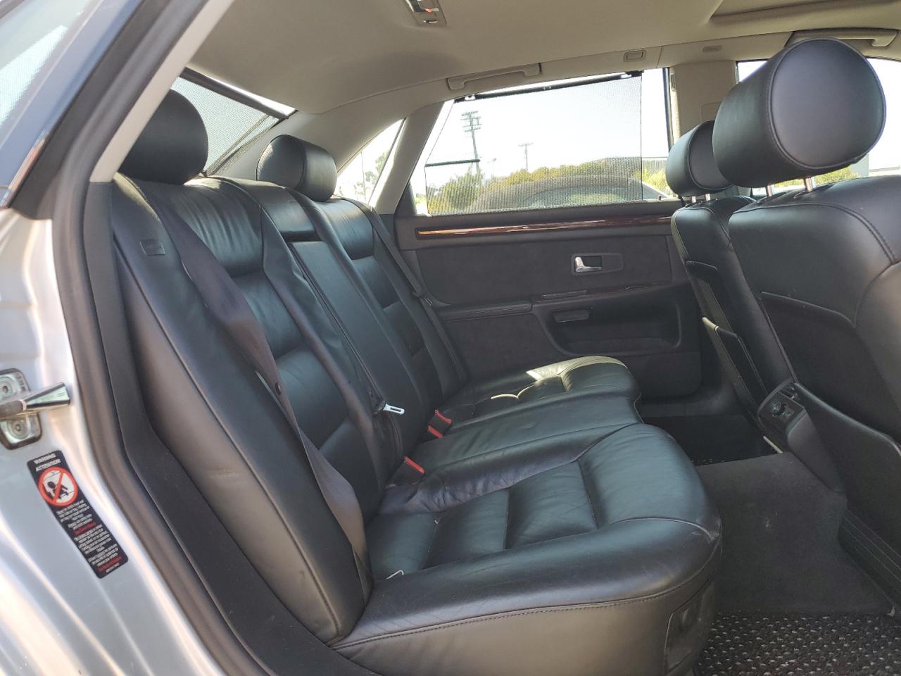 2002 Audi A8 L Quattro VIN: WAUML44D62N008295 Lot: 61276095