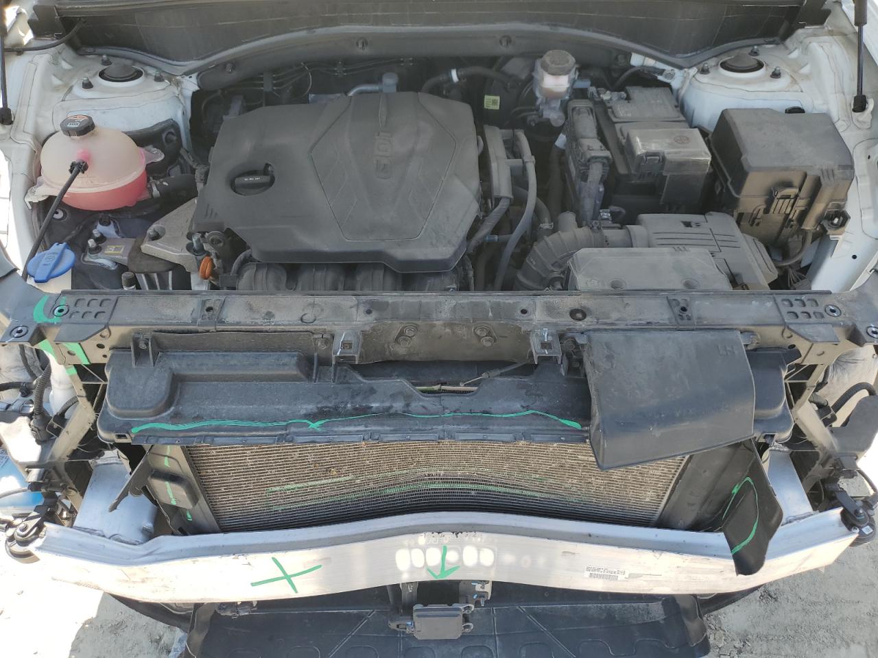 2021 Hyundai Santa Fe Sel VIN: 5NMS2DAJ7MH353407 Lot: 62416185