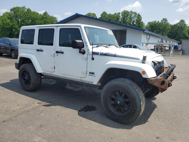 Parquets JEEP WRANGLER 2014 Biały