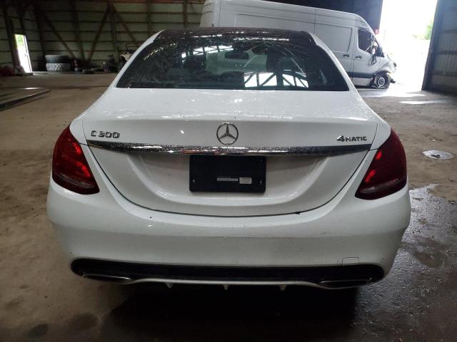 Sedans MERCEDES-BENZ C-CLASS 2015 Biały