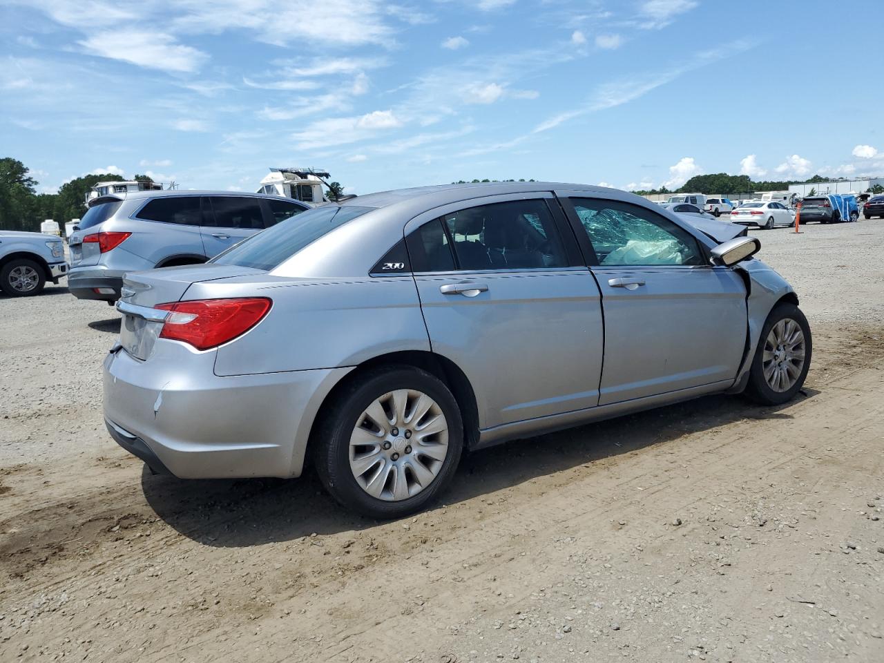 2014 Chrysler 200 Lx VIN: 1C3CCBAB9EN195241 Lot: 62850995