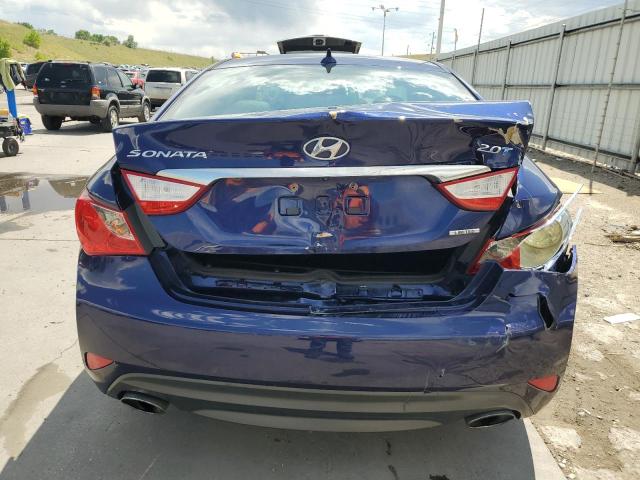  HYUNDAI SONATA 2014 Blue