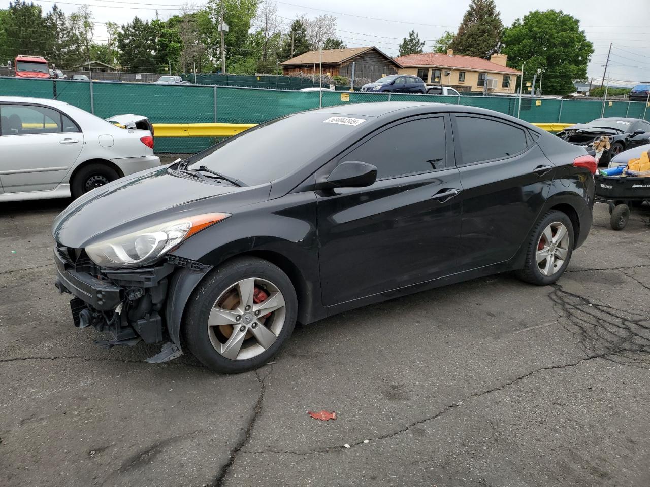 2012 Hyundai Elantra Gls de vânzare în Denver, CO - Front End