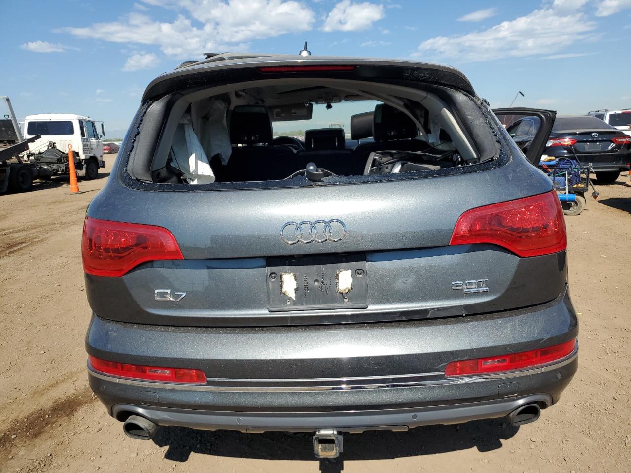 2014 Audi Q7 Premium Plus VIN: WA1LGAFE9ED014023 Lot: 60475565