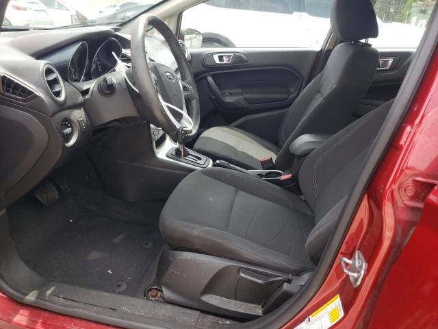 Sedans FORD FIESTA 2015 Red