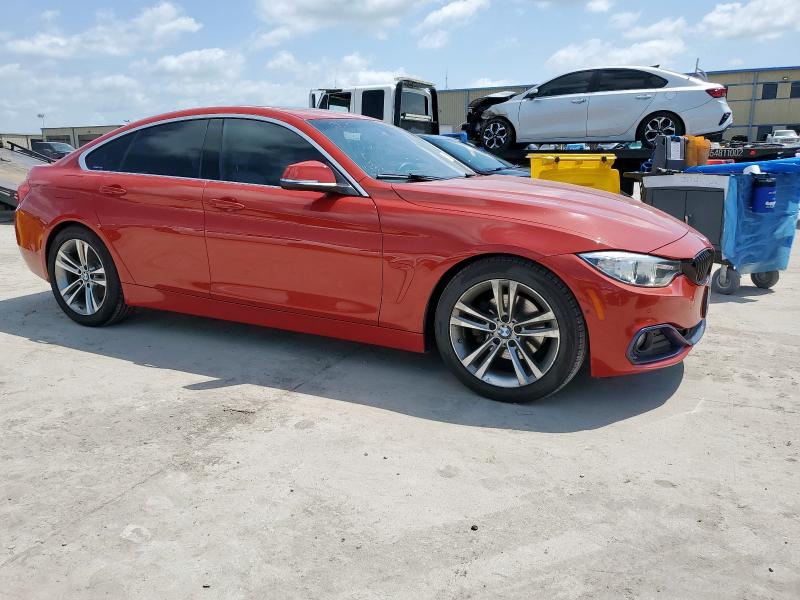  BMW 4 SERIES 2017 Красный