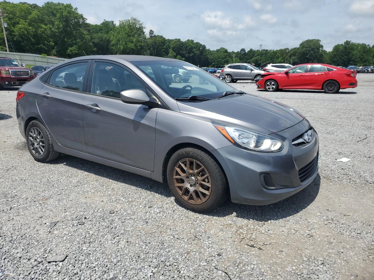 HYUNDAI ACCENT 2014 VIN KMHCT4AE8EU767998 фото 4