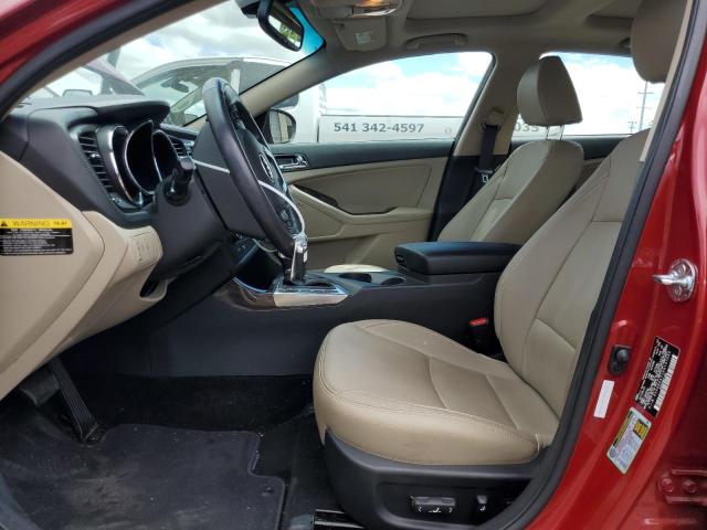  KIA OPTIMA 2013 Red