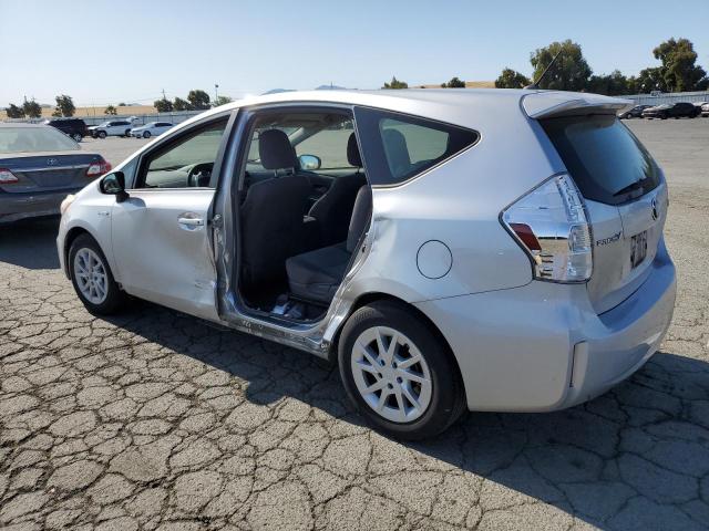  TOYOTA PRIUS 2012 Серебристый