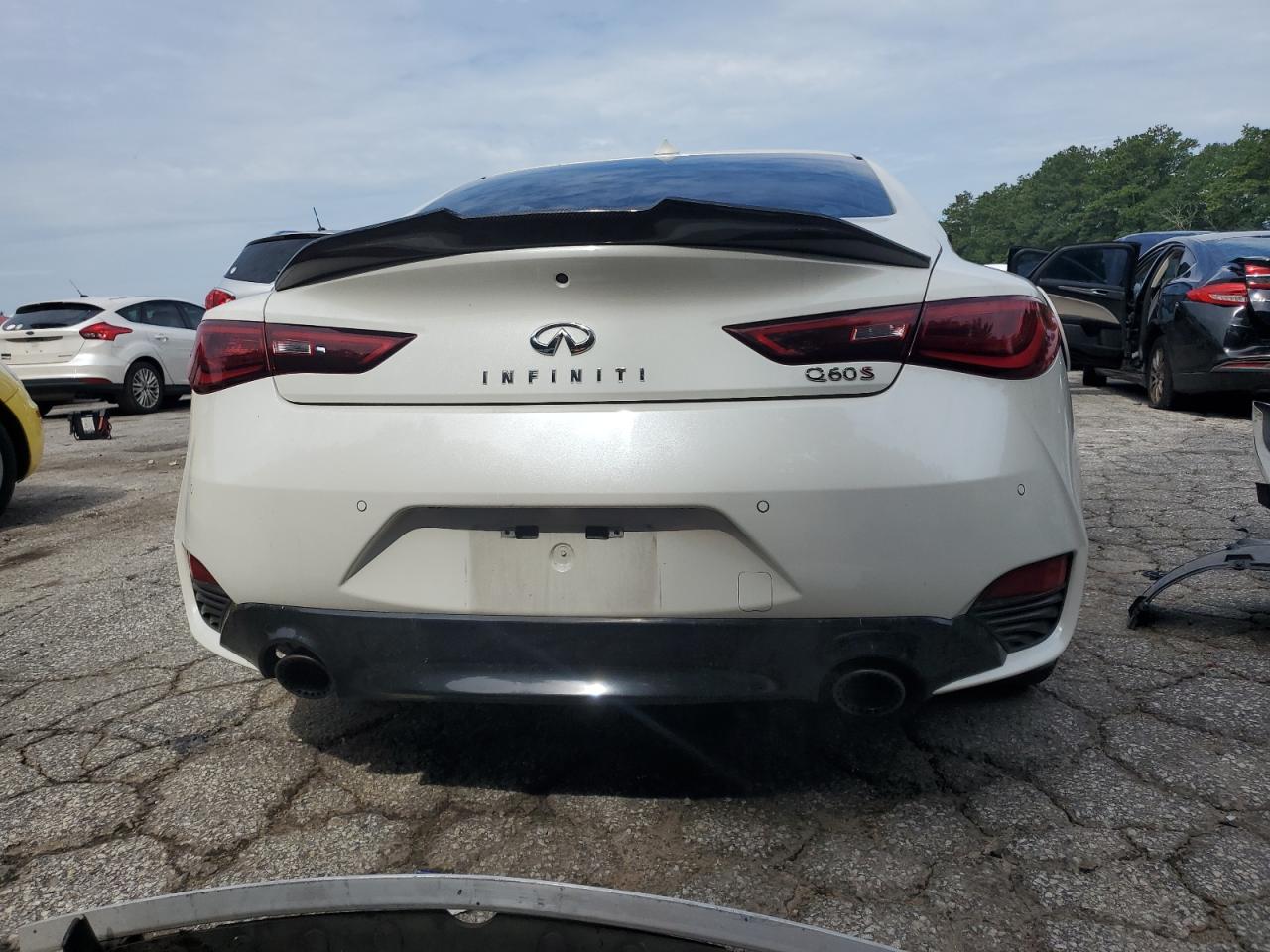 2020 Infiniti Q60 Red Sport 400 VIN: JN1FV7EK0LM400347 Lot: 61872055