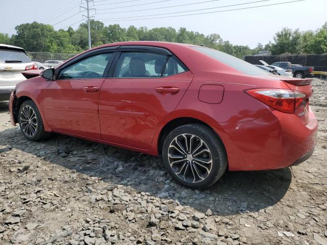  TOYOTA COROLLA 2014 Червоний