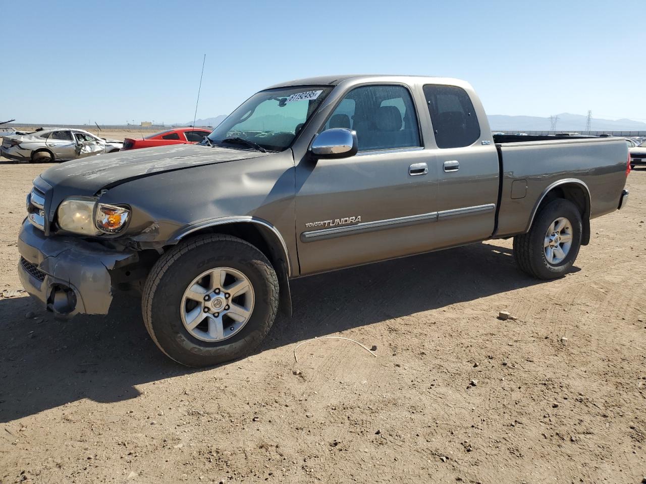 2005 Toyota Tundra Access Cab Sr5 იყიდება Adelanto-ში, CA - Front End