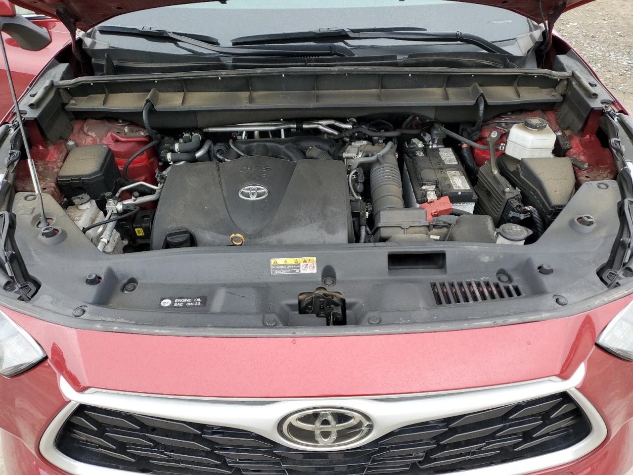 2022 Toyota Highlander Xle VIN: 5TDGZRBH8NS245421 Lot: 62498355