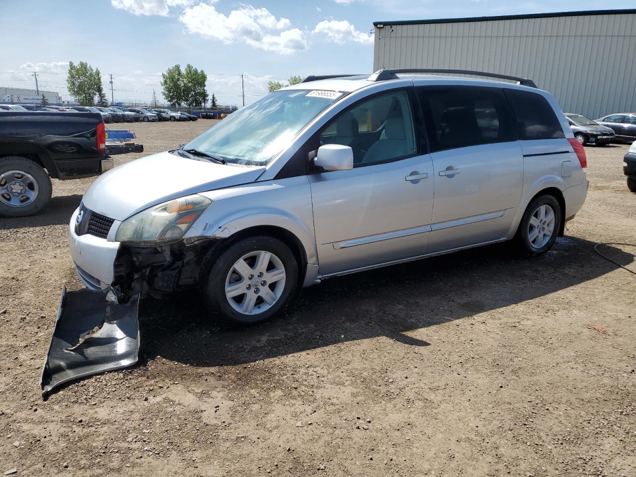 2004 Nissan Quest S продається в Rocky View County, AB - Front End