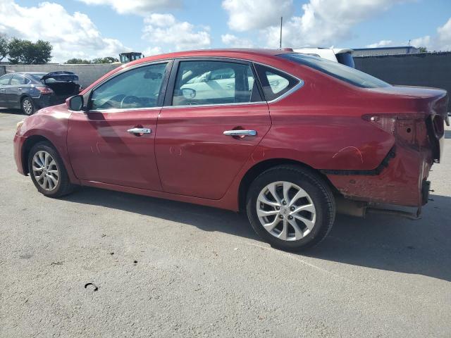  NISSAN SENTRA 2019 Czerwony
