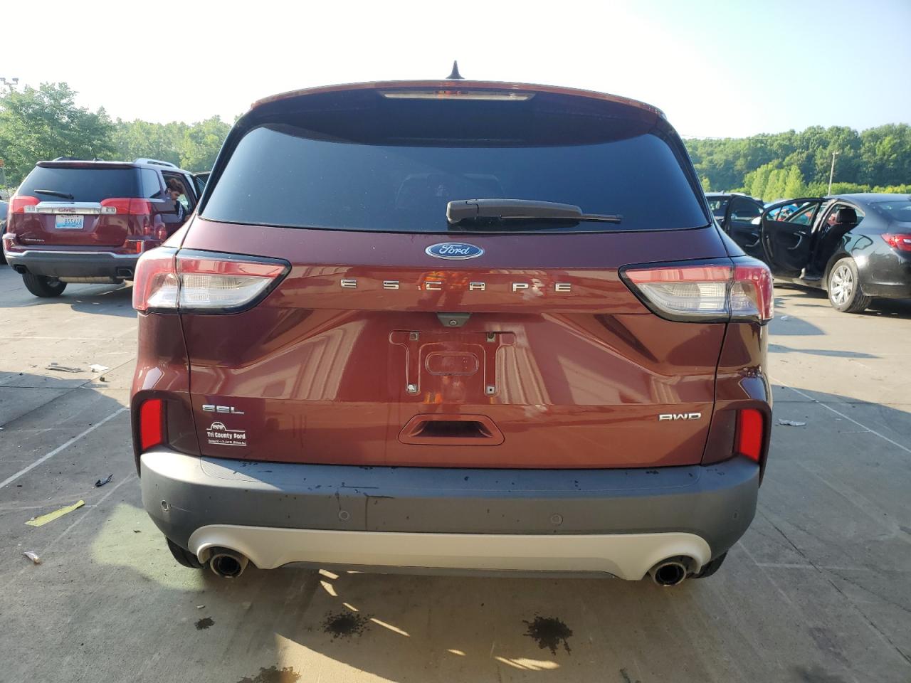 2021 Ford Escape Sel VIN: 1FMCU9H97MUB01572 Lot: 62057785