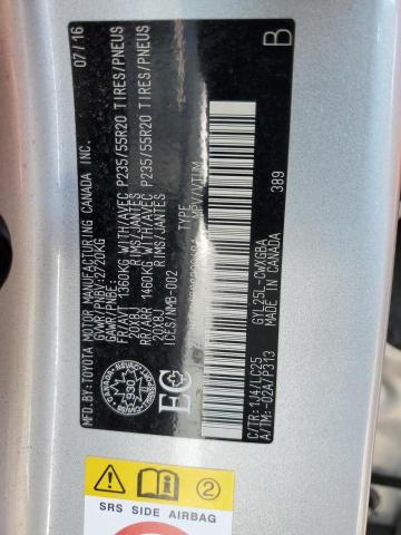 2016 LEXUS RX 450H BASE  