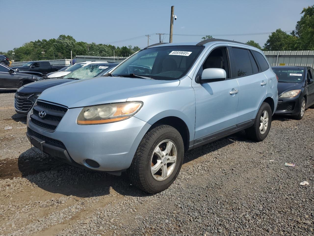 2008 Hyundai Santa Fe Gls for Sale in Hillsborough, NJ - Minor Dent/Scratches