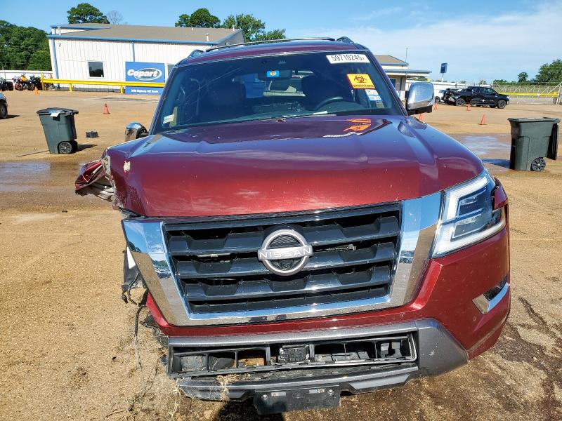  NISSAN ARMADA 2021 Czerwony