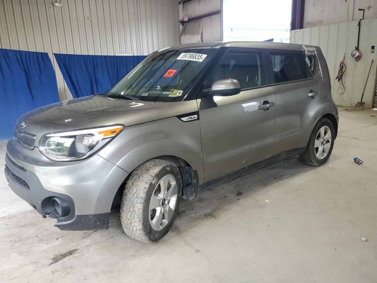2019 Kia Soul продається в Hurricane, WV - Front End