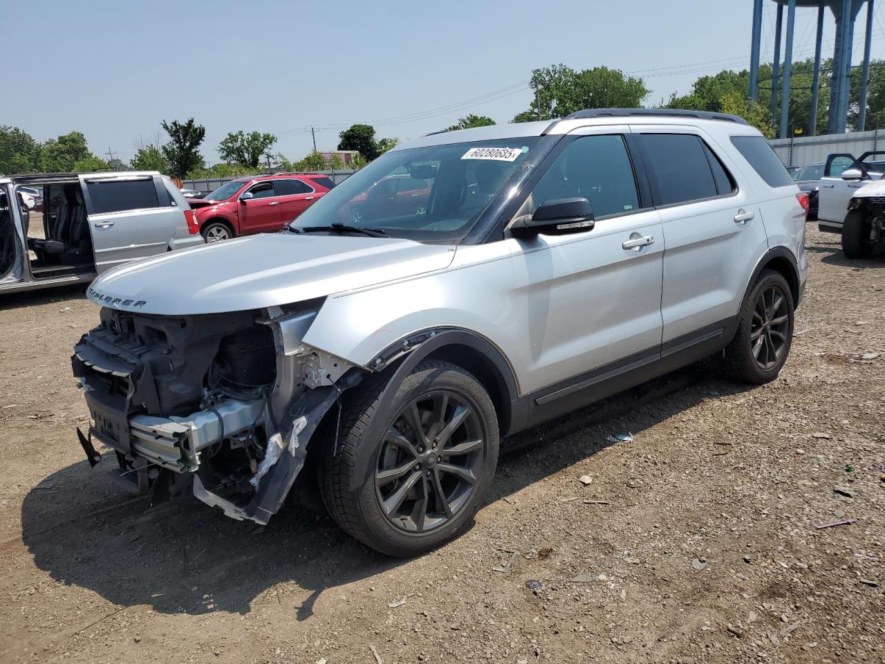2018 Ford Explorer Xlt zu verkaufen in Chicago Heights, IL - Front End