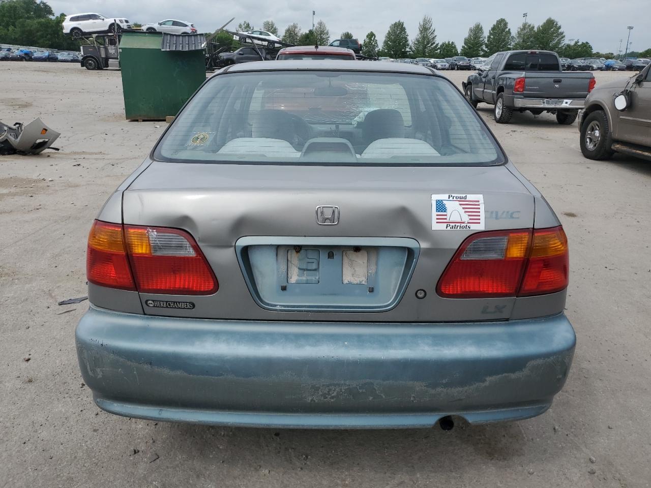 1999 Honda Civic Lx VIN: 2HGEJ6678XH572595 Lot: 60873735