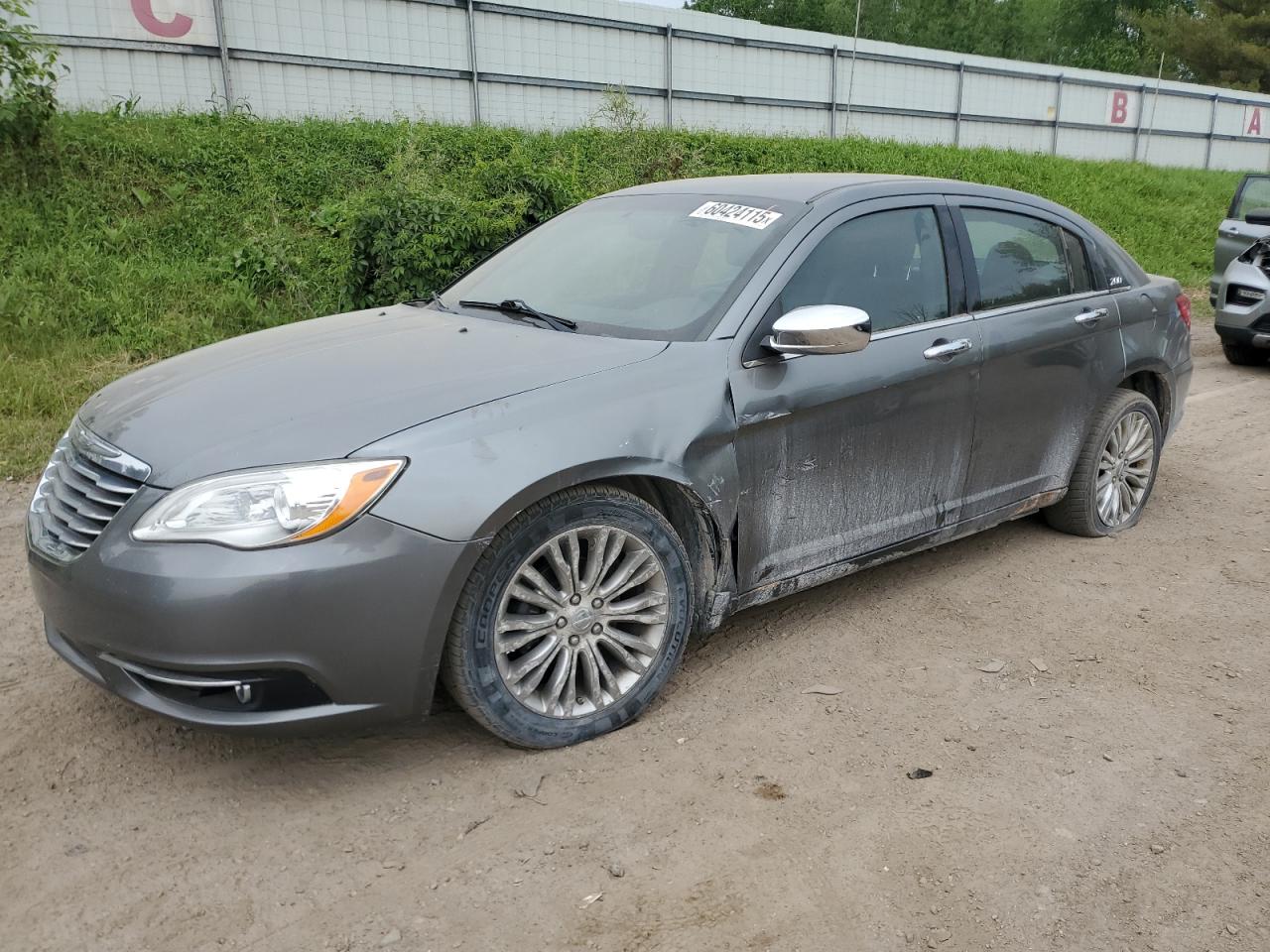 2012 Chrysler 200 Limited for Sale in Davison, MI - Side