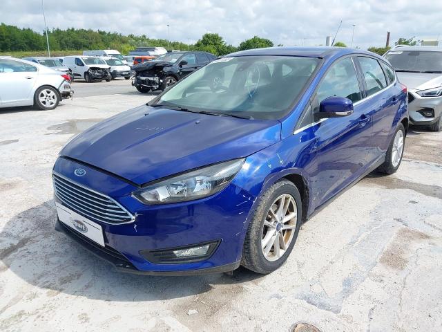 2016 FORD FOCUS 1.5 TDCI 120 ZETEC 5DR for sale at Copart ST HELENS