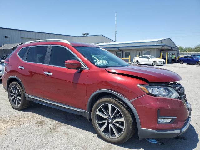  NISSAN ROGUE 2020 Czerwony