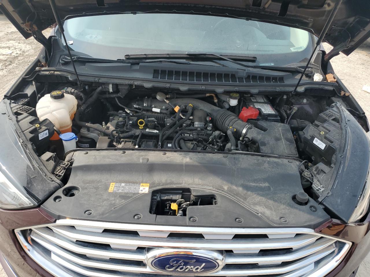 2020 Ford Edge Titanium VIN: 2FMPK3K92LBA92135 Lot: 59586565