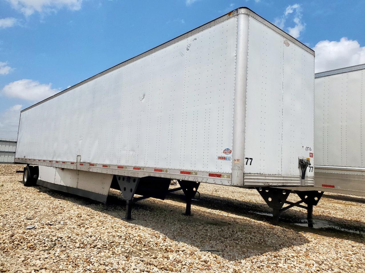 2008 Utility Vs2Dx Dry Van Trailer იყიდება Grand Prairie-ში, TX - Undercarriage