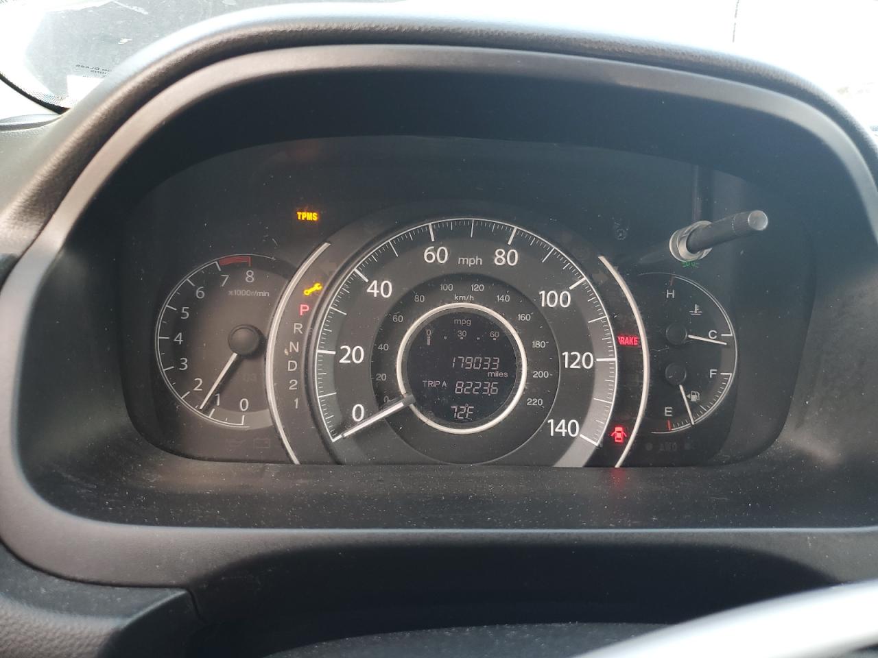 HONDA CRV 2012 VIN 2HKRM4H35CH113886 zdjęcie 9