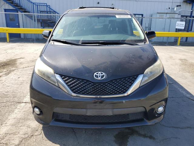 Minivans TOYOTA SIENNA 2016 Czarny