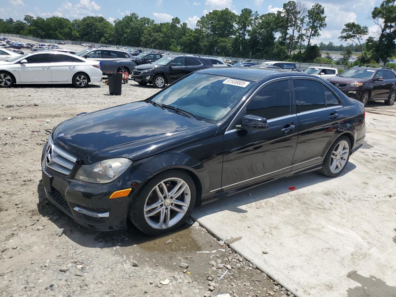 2012 Mercedes-Benz C 300 4Matic VIN: WDDGF8BB1CR195414 Lot: 61938805