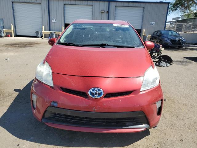  TOYOTA PRIUS 2012 Red