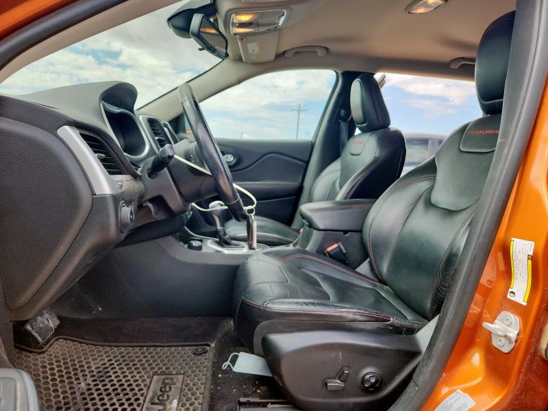  JEEP CHEROKEE 2016 Pomarańczowy