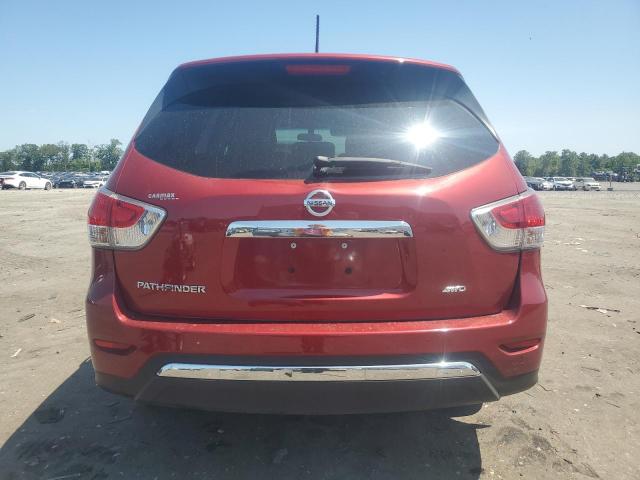  NISSAN PATHFINDER 2014 Czerwony