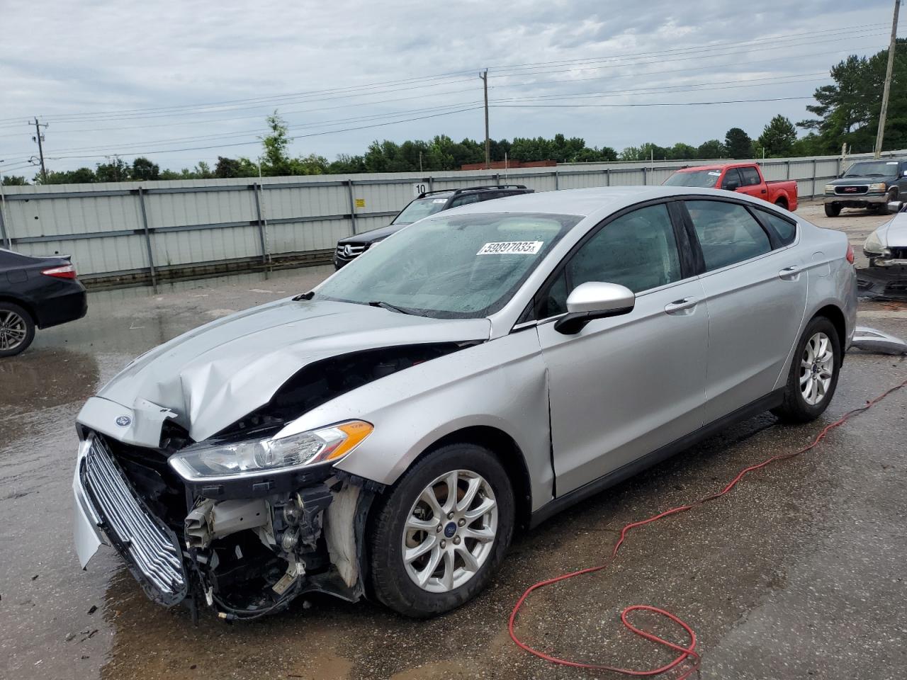 2016 Ford Fusion S na sprzedaż w Montgomery, AL - Front End