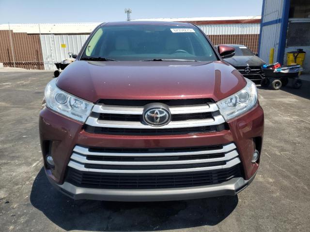  TOYOTA HIGHLANDER 2019 Бордовый